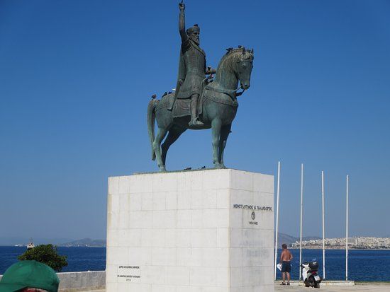 Statue of Constantine Palaeologos, Athene