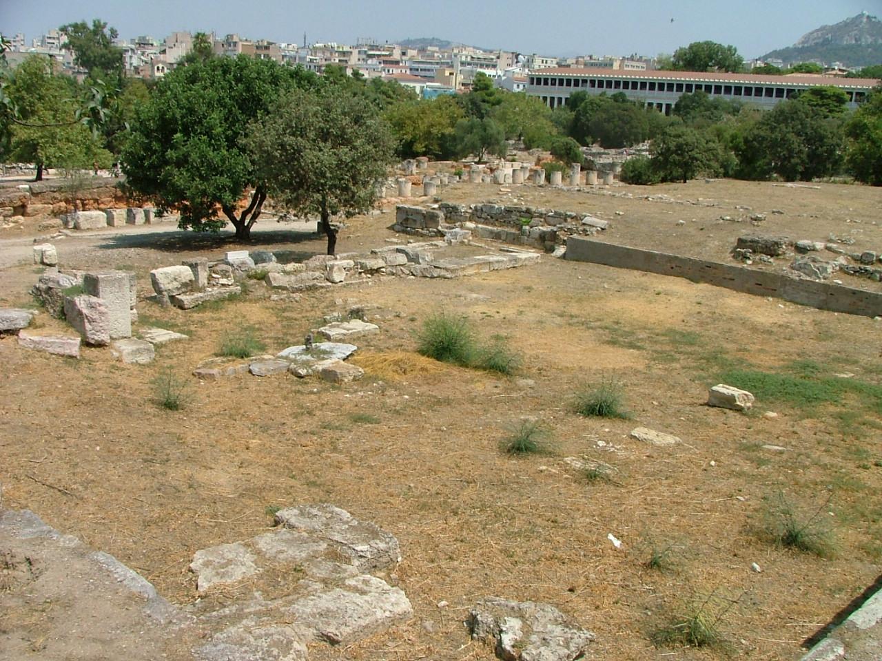 Heliaia, Athene