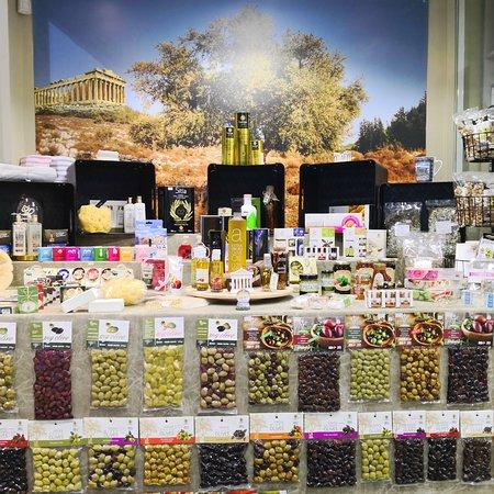 Traditional Greek Products Market Christos, Athene