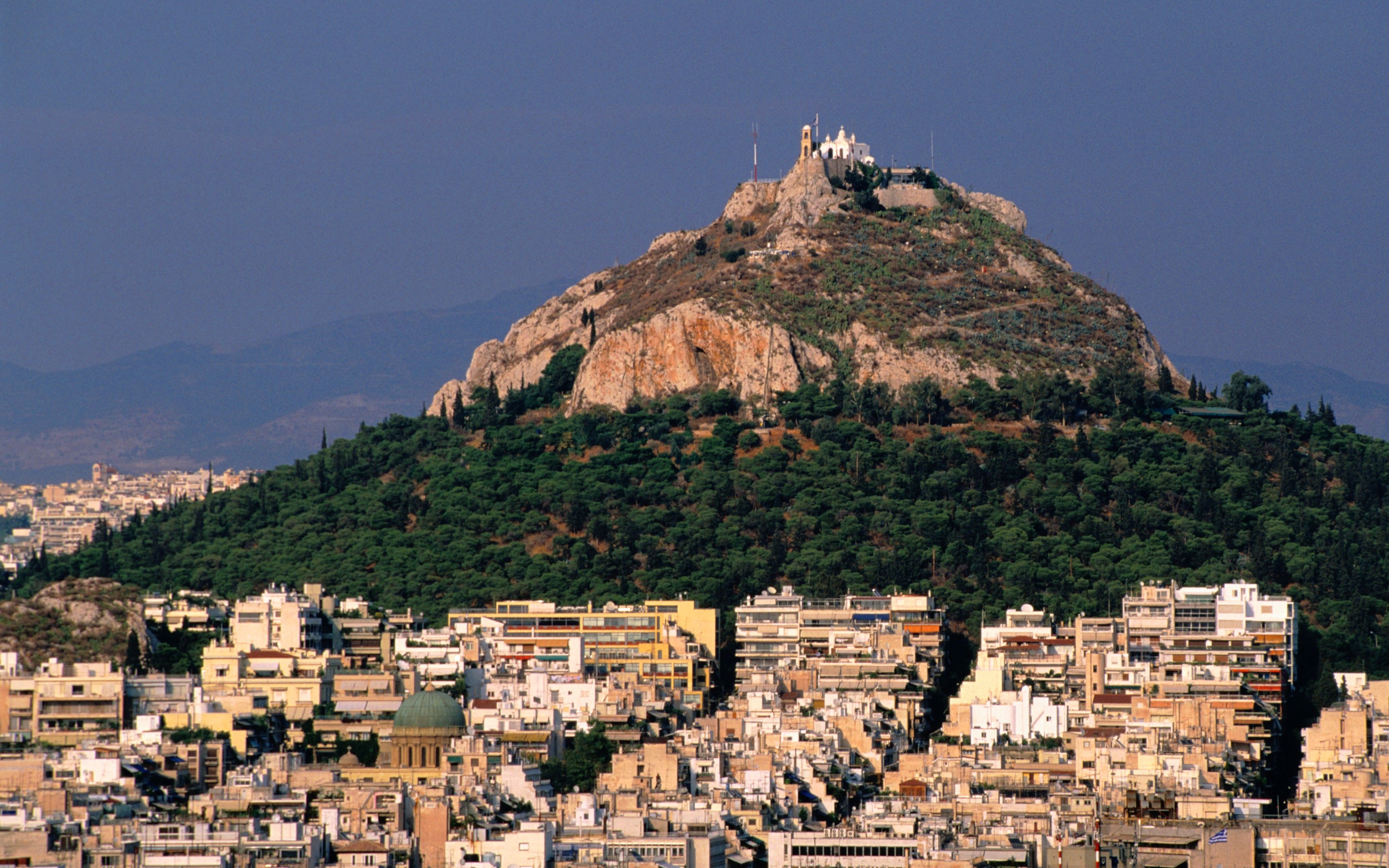 Lykavittos Hill, Athene