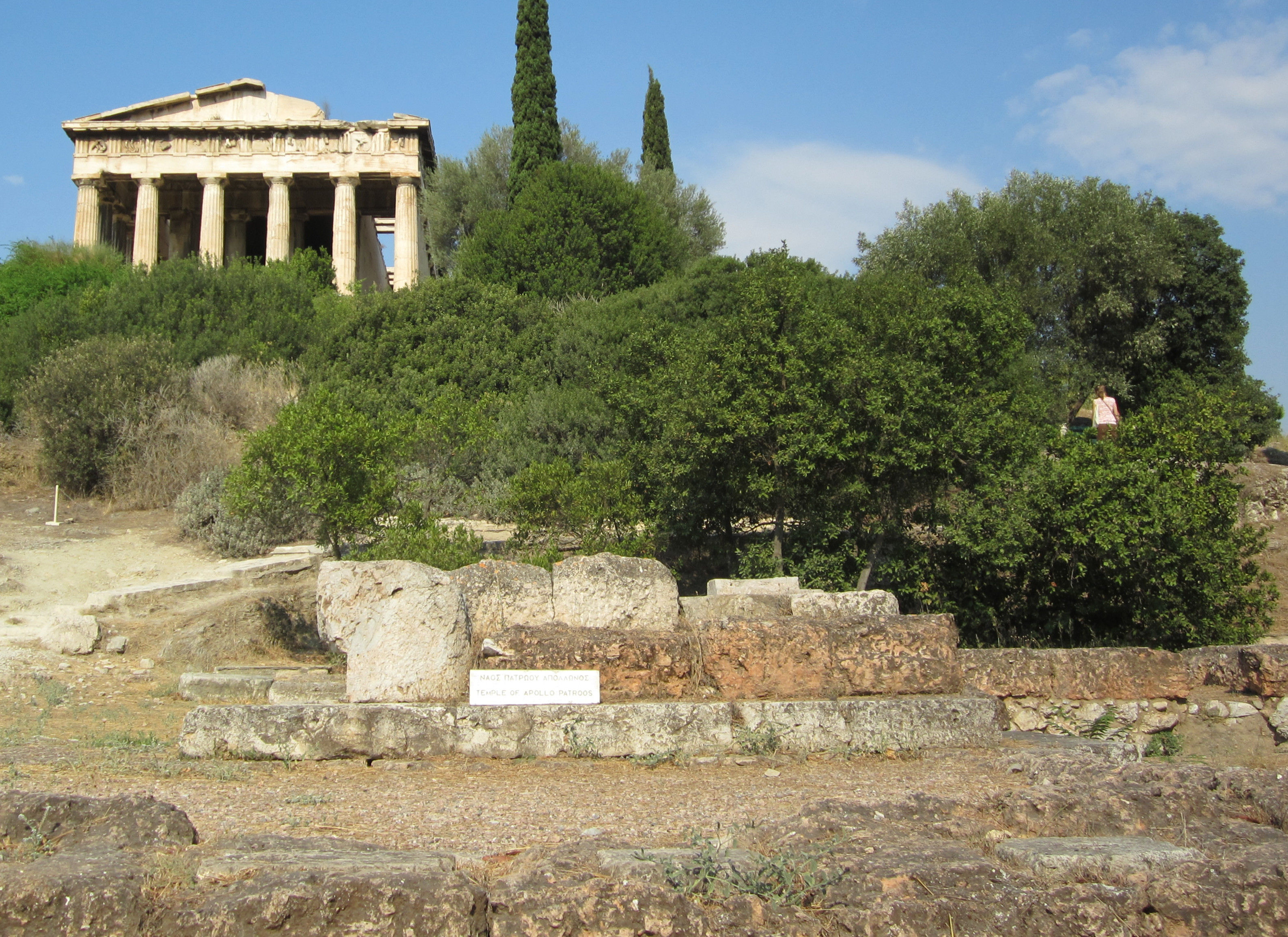 Tempel van Apollo Patroös, Athene